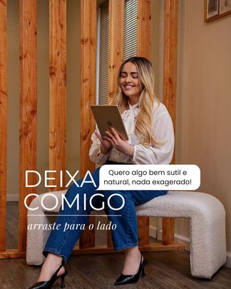 Capa de carrossel: deixa comigo.